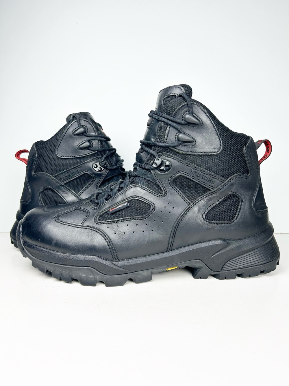 Red Wing Truhiker Waterproof Electrical Hazard Vibram Black 6 Inch Boot 8690